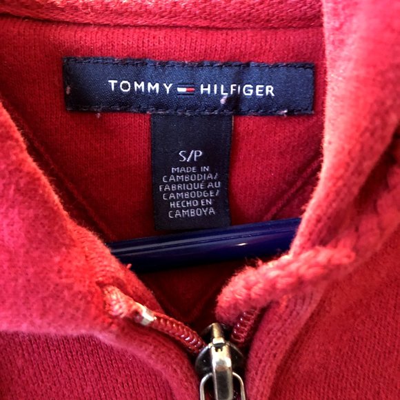 Vintage y2k Tommy Hilfiger hoodie size Small - Picture 2 of 3
